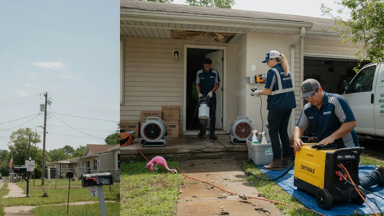 Storm Damage Water Removal in Liverpool, TX near me